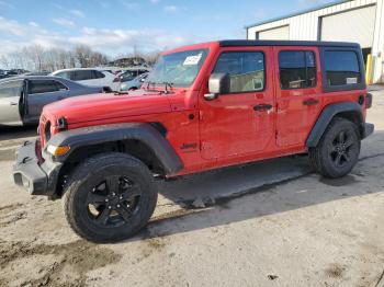  Salvage Jeep Wrangler