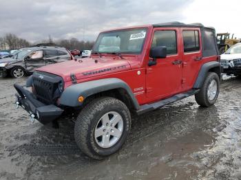  Salvage Jeep Wrangler