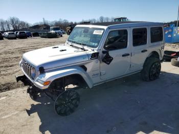  Salvage Jeep Wrangler