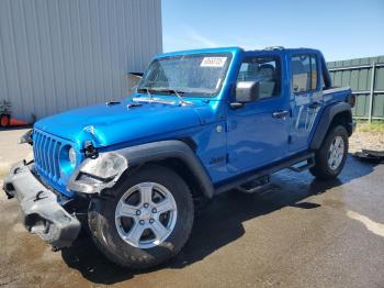  Salvage Jeep Wrangler