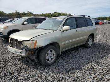  Salvage Toyota Highlander
