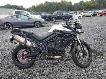  Salvage Triumph Motorcycle Tiger