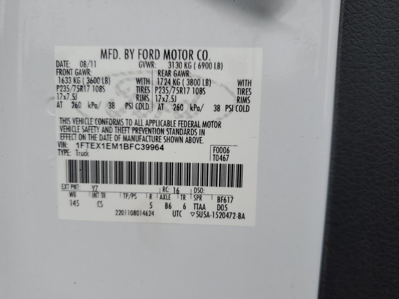 Ford F-150 Super Cab Image 10