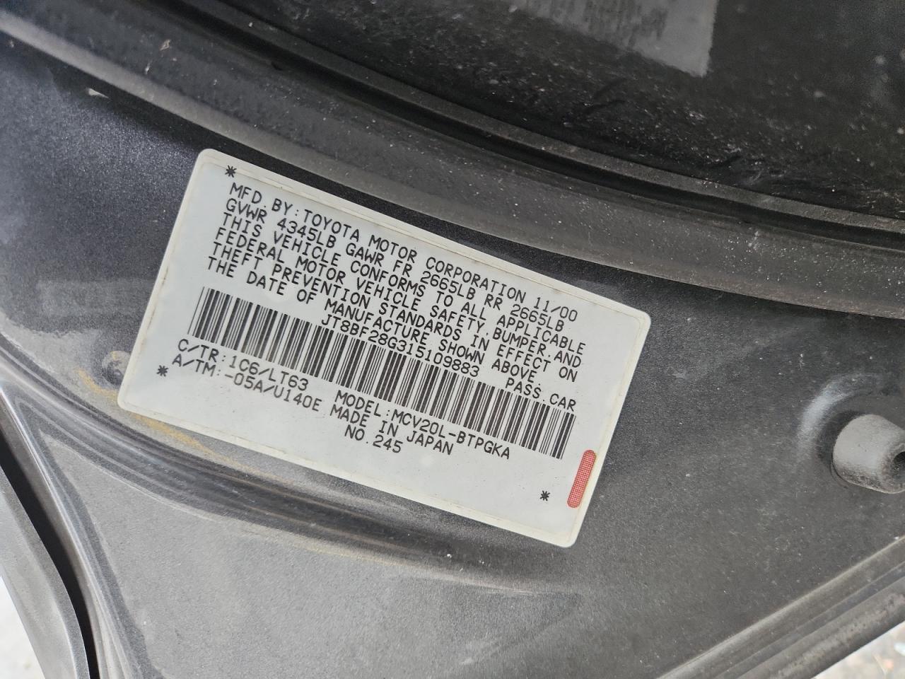 Lexus Es 300 Image 8