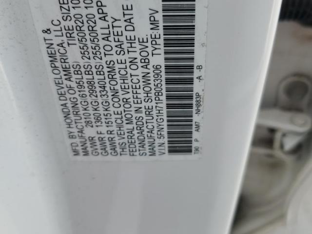 Honda Pilot Touring Image 8