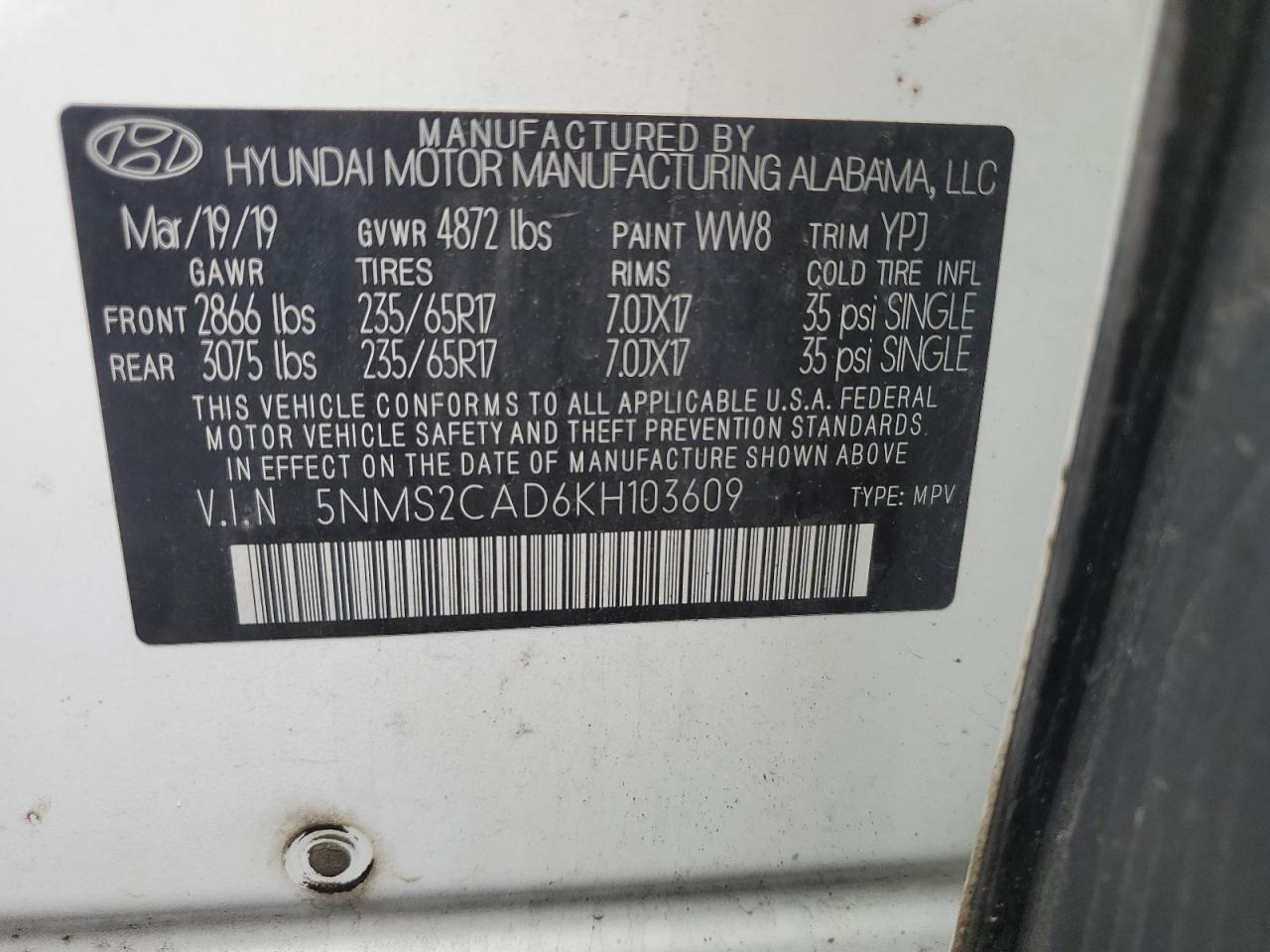 Hyundai SANTA FE Se Image 4