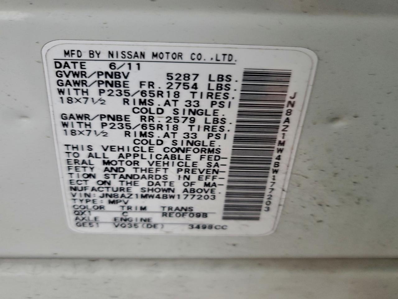 Nissan Murano S Image 8