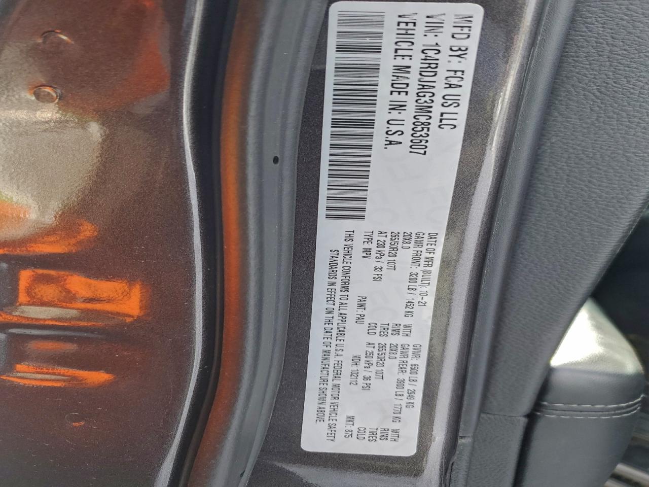 Dodge Durango Sxt Image 8