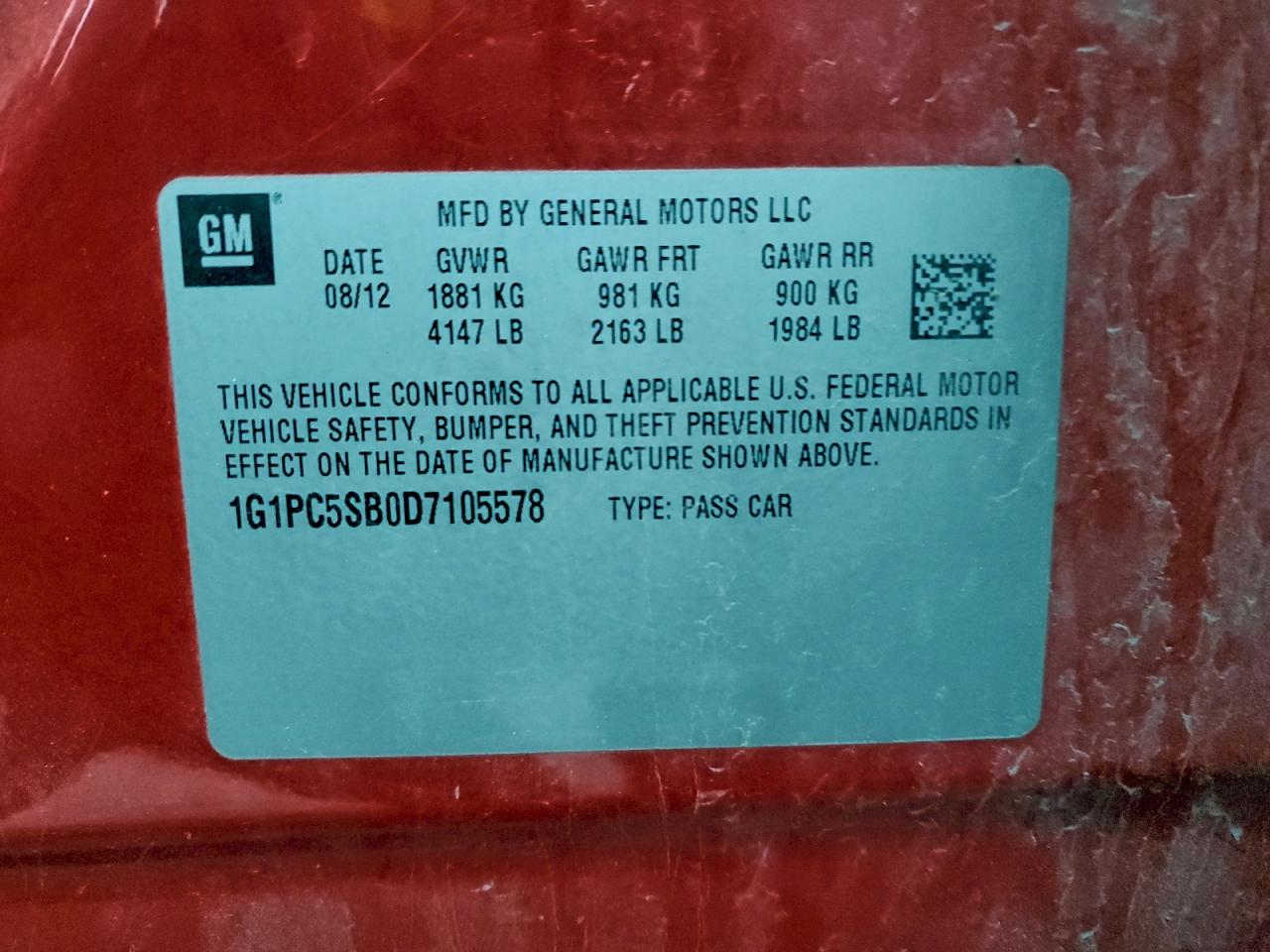 Chevrolet Cruze Lt Image 8