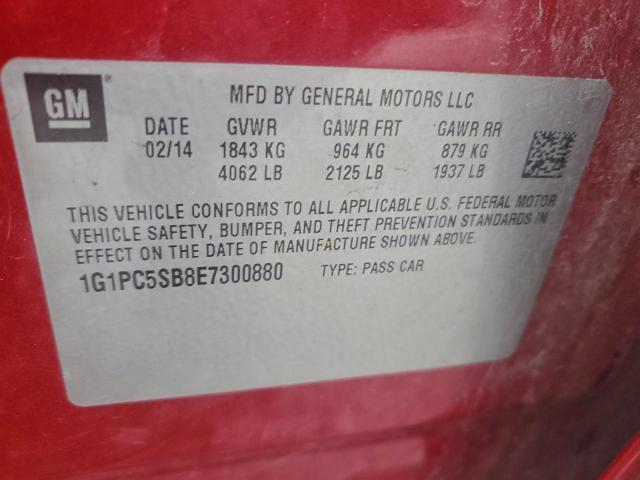 Chevrolet Cruze Lt Image 9