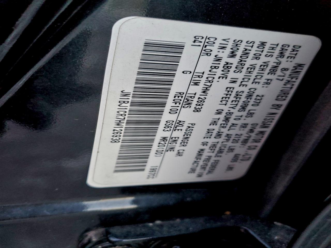 Nissan Rogue S Image 10