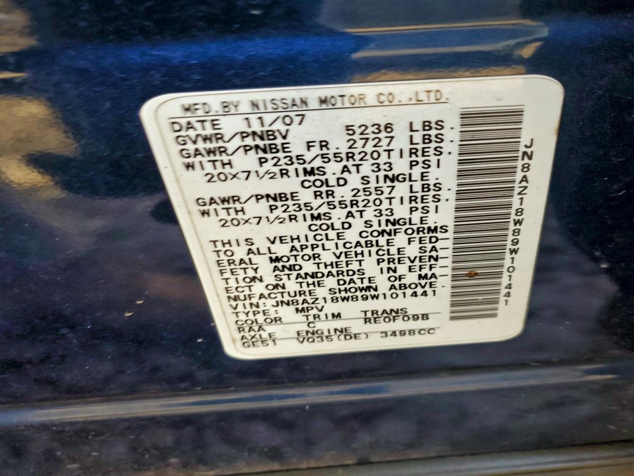 Nissan Murano S Image 7