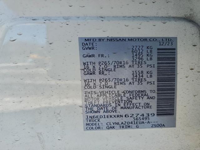 Nissan Frontier S Image 4