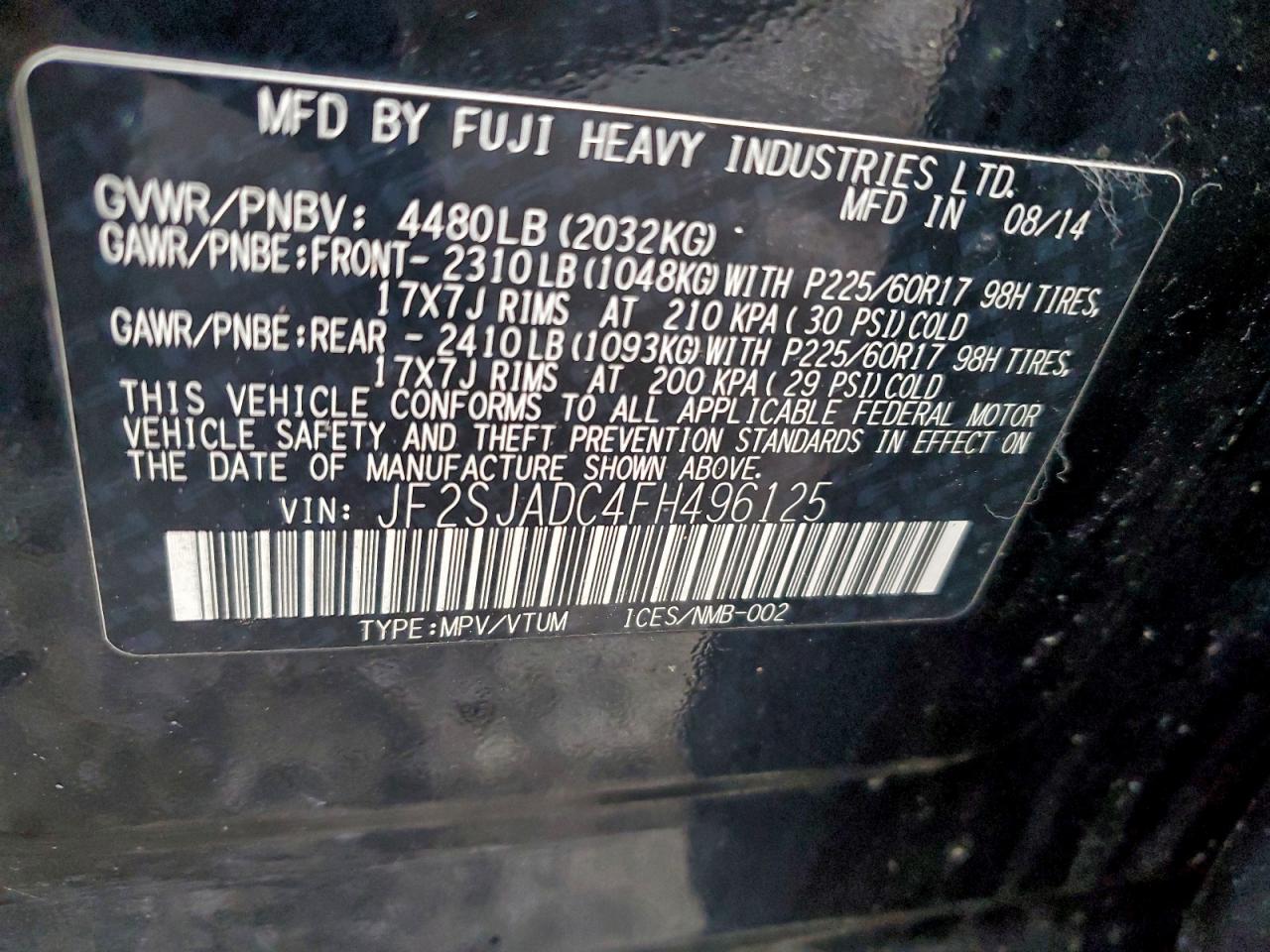 Subaru Forester 2.5i Premium Image 8