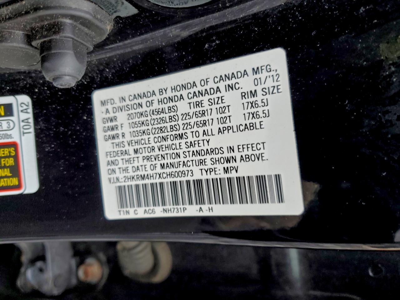 Honda Crv Exl Image 11