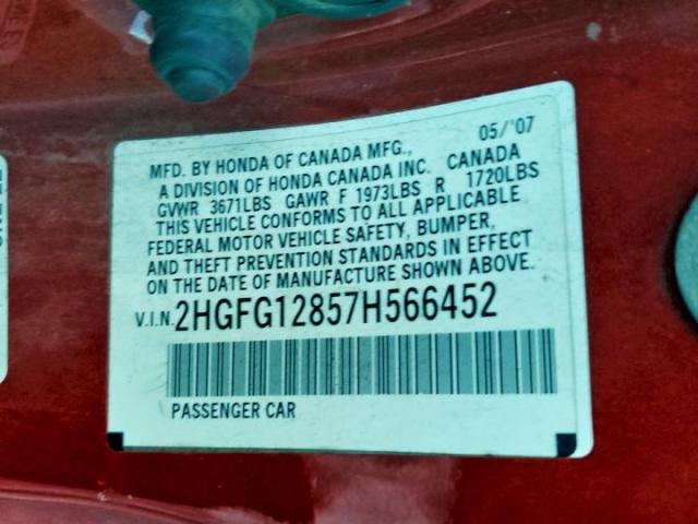 Honda Civic Ex Image 7